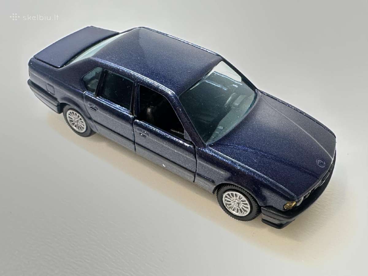 Bmw 7er 735i E32 1986 mėlyna 1:43 Gama Germany - nuotraukos Nr. 6