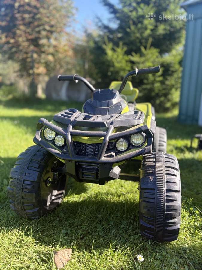 Vaikiškas elektrinis keturratis Quad Atv - nuotraukos Nr. 3