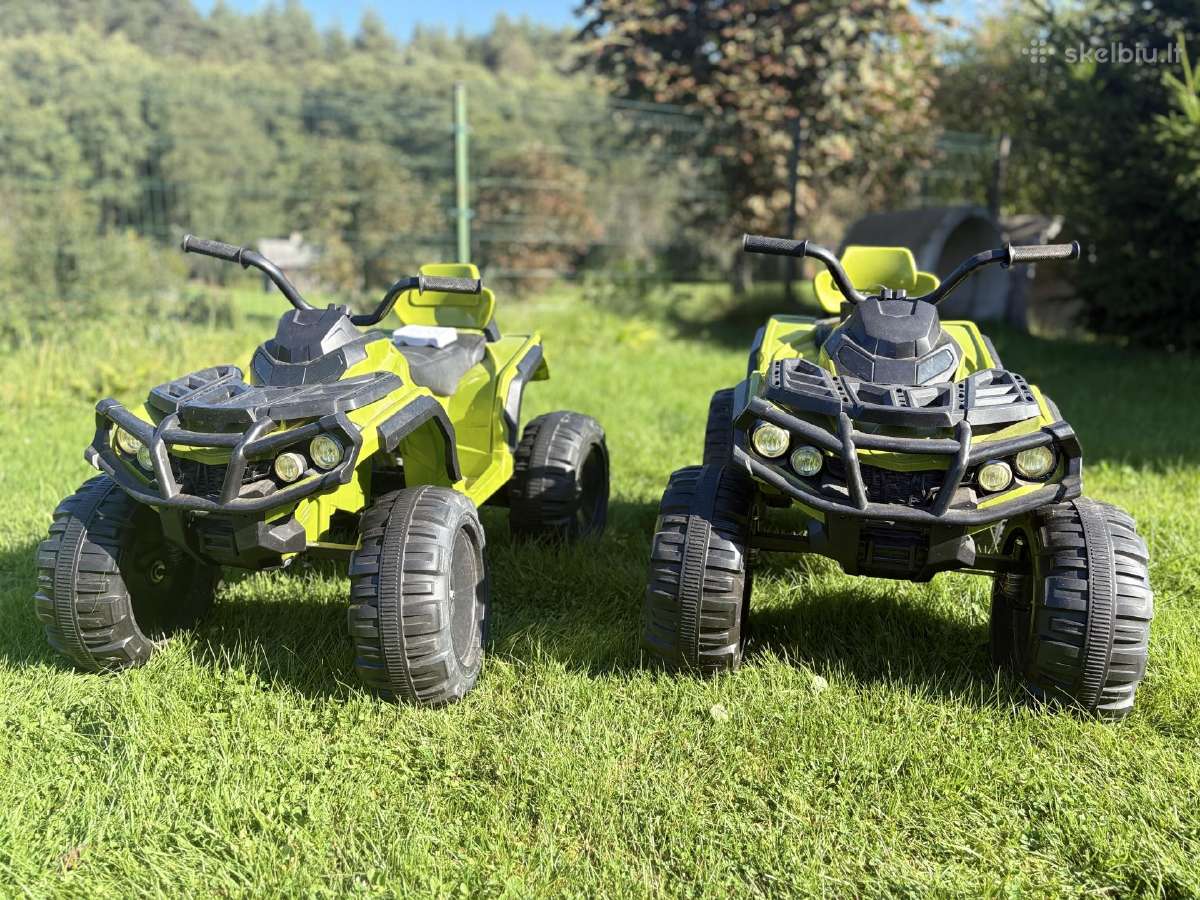 Vaikiškas elektrinis keturratis Quad Atv - nuotraukos Nr. 7