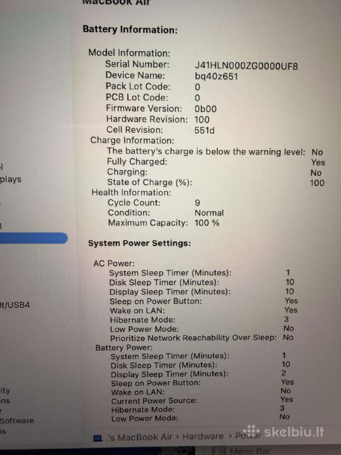 MacBook Air 13 M4 - nuotraukos Nr. 2