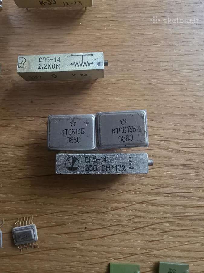 Elektronikos komponentai - nuotraukos Nr. 3