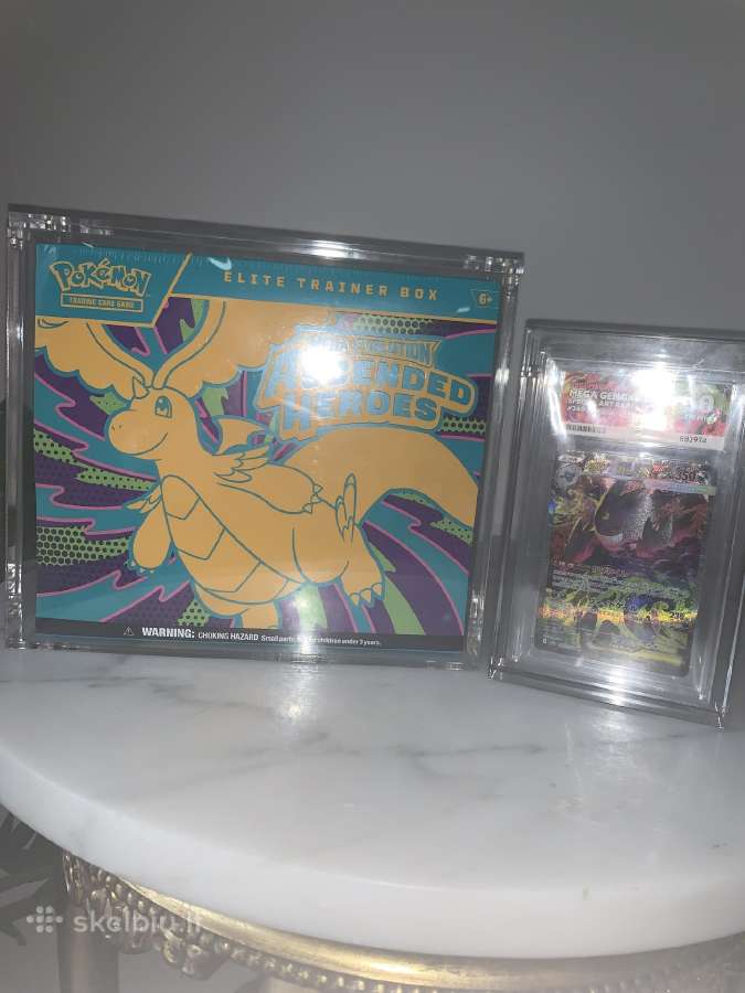 Pokemon Gengar Ace 10 + Ascended heroes Etb - nuotraukos Nr. 2