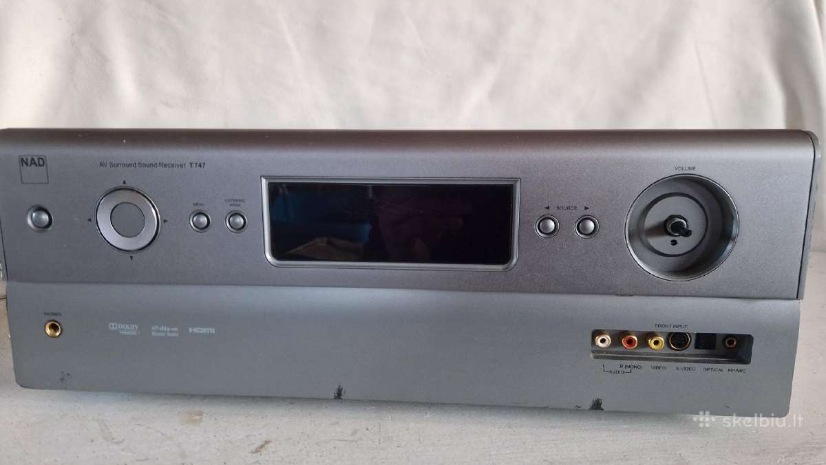 Nad T747 7.1 AV receiver Veikiantis - nuotraukos Nr. 2