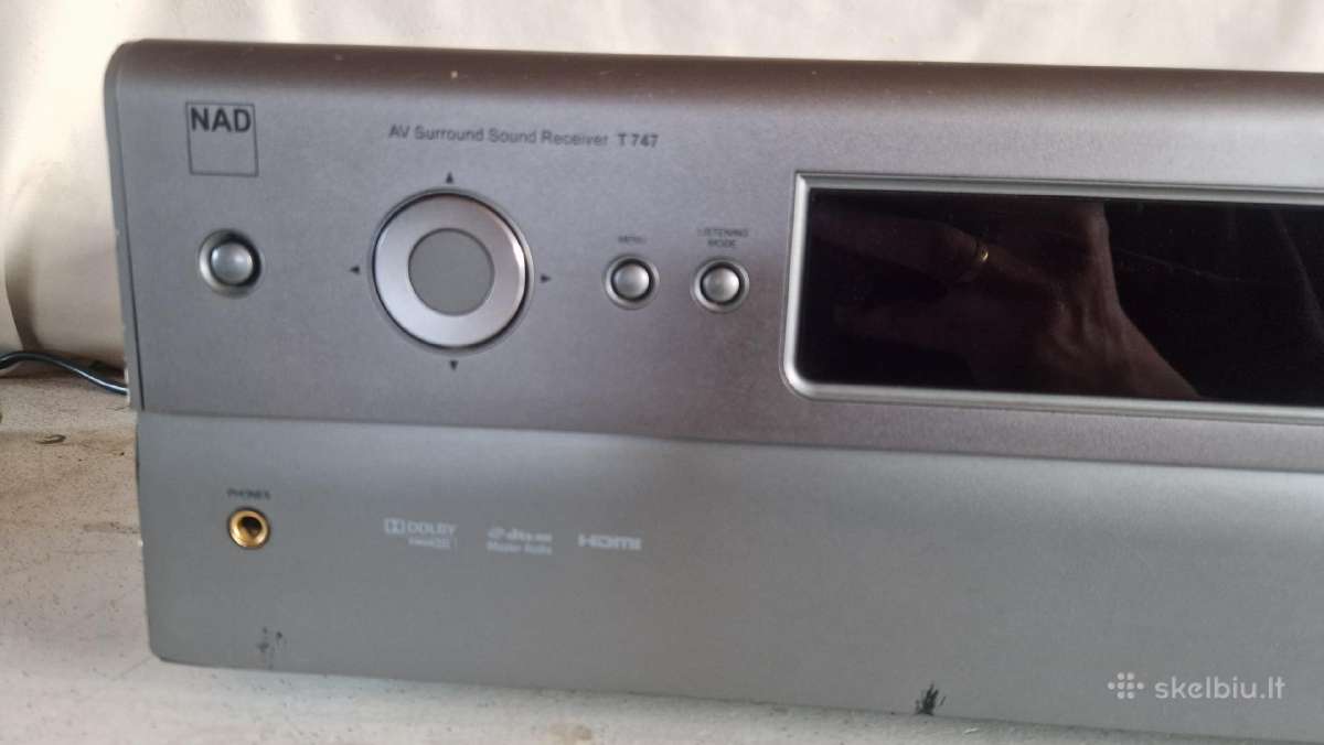 Nad T747 7.1 AV receiver Veikiantis - nuotraukos Nr. 3