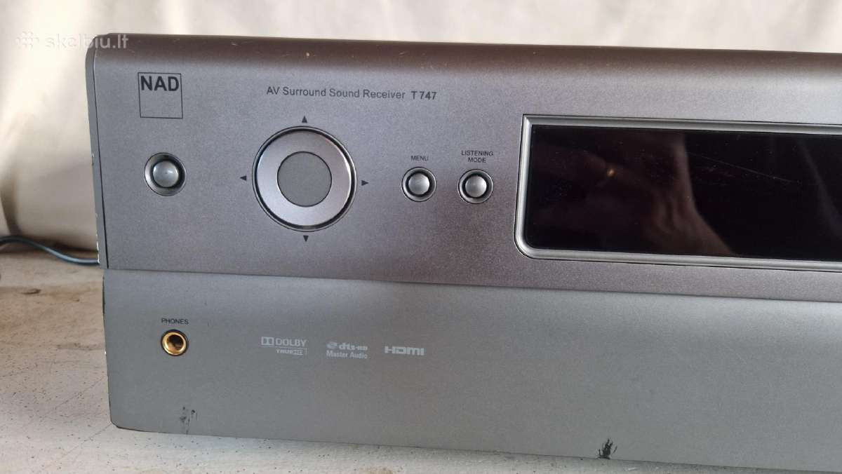 Nad T747 7.1 AV receiver Veikiantis - nuotraukos Nr. 4