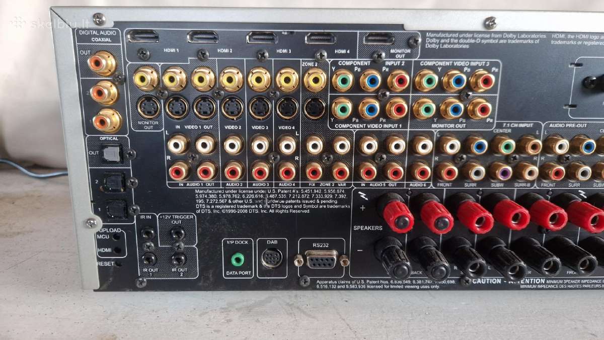 Nad T747 7.1 AV receiver Veikiantis - nuotraukos Nr. 9
