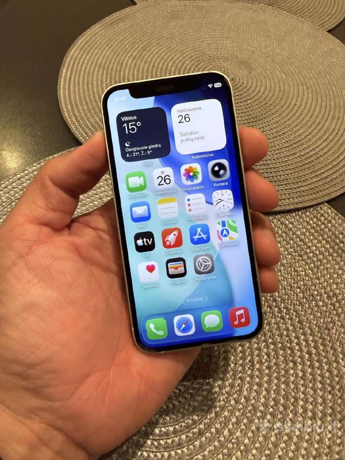 iPhone 12 mini 64gb Green - nuotraukos Nr. 3