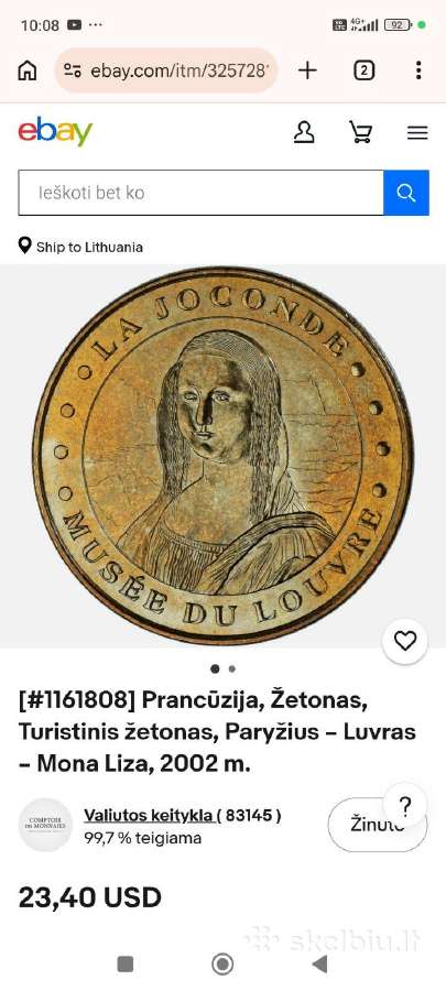 Žetonas - nuotraukos Nr. 5
