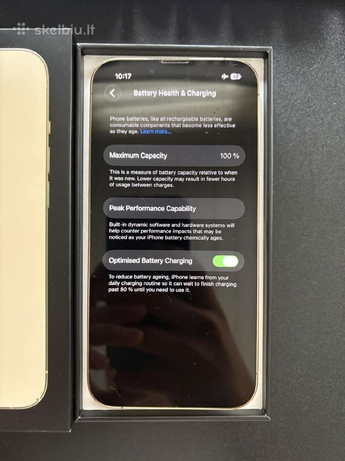 iPhone 13 Pro 128gb Gold - nuotraukos Nr. 4