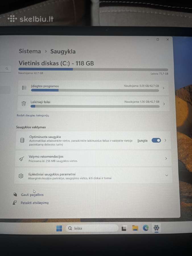 Nesiojamas kompiuteris Lenovo - nuotraukos Nr. 9