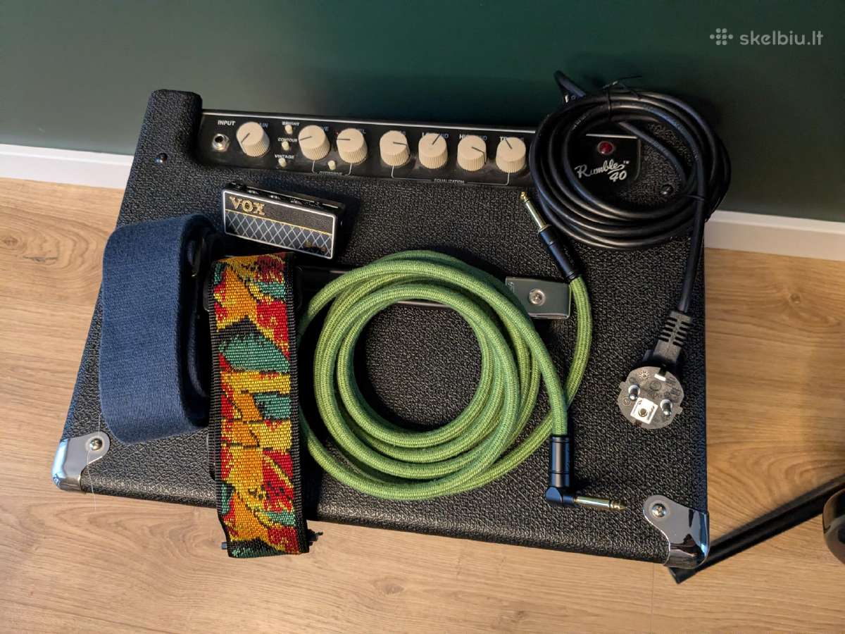 Bosinės gitaros komplektas - nuotraukos Nr. 4