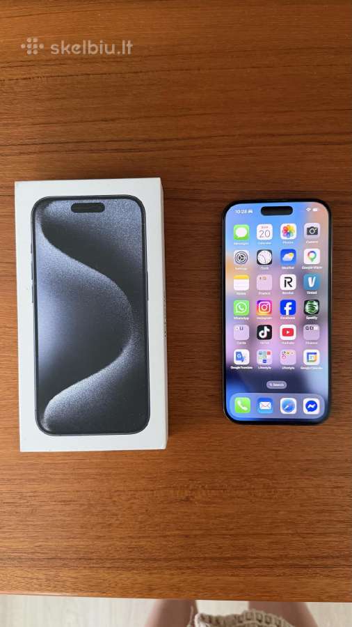 iPhone 15 Pro 128gb - nuotraukos Nr. 2