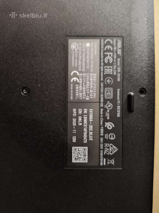 Asus E410m - nuotraukos Nr. 5