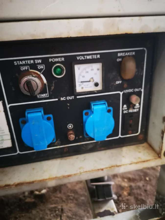 Generatorius 6.5 kw - nuotraukos Nr. 3