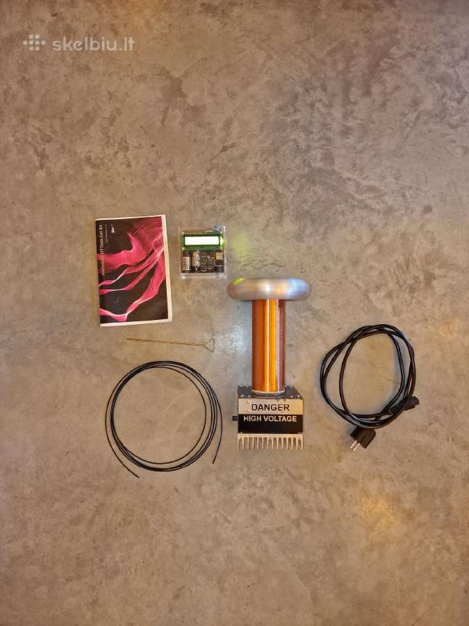 Onetesla Ts Diy Tesla Coil Kit nebaigtas /neveikia - nuotraukos Nr. 3