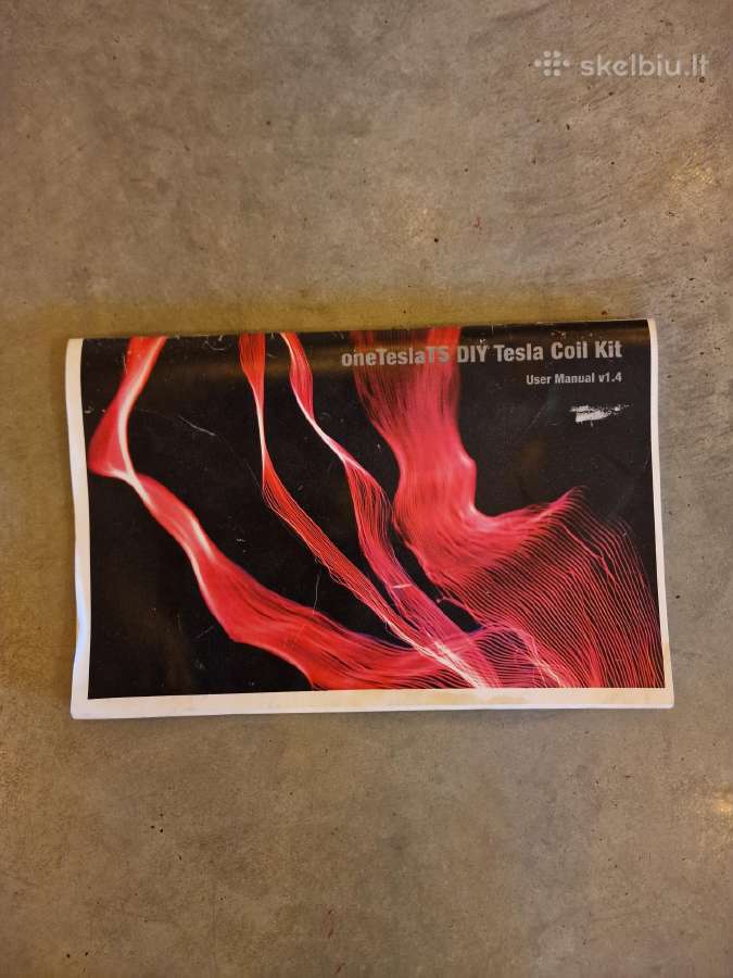 Onetesla Ts Diy Tesla Coil Kit nebaigtas /neveikia - nuotraukos Nr. 9