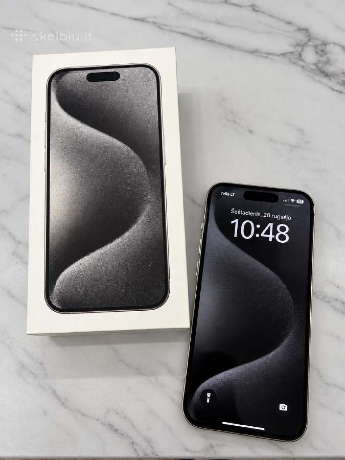iPhone 15 pro - nuotraukos Nr. 3
