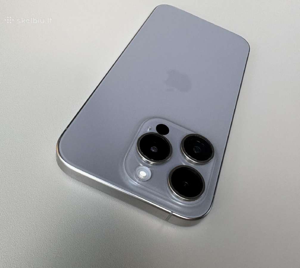 iPhone 15 Pro 128gb – Natural Titanium - nuotraukos Nr. 5