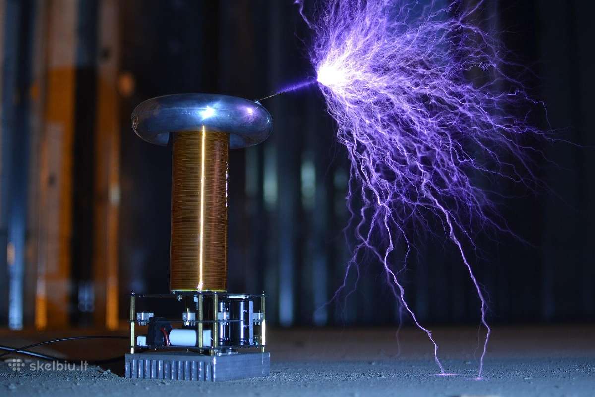 Onetesla Ts Diy Tesla Coil Kit nebaigtas /neveikia - nuotraukos Nr. 2