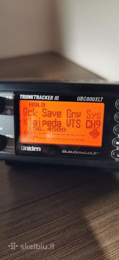 Uniden Bearcat Ubc800xlt Vhf / Uhf Radijo Skeneris - nuotraukos Nr. 19