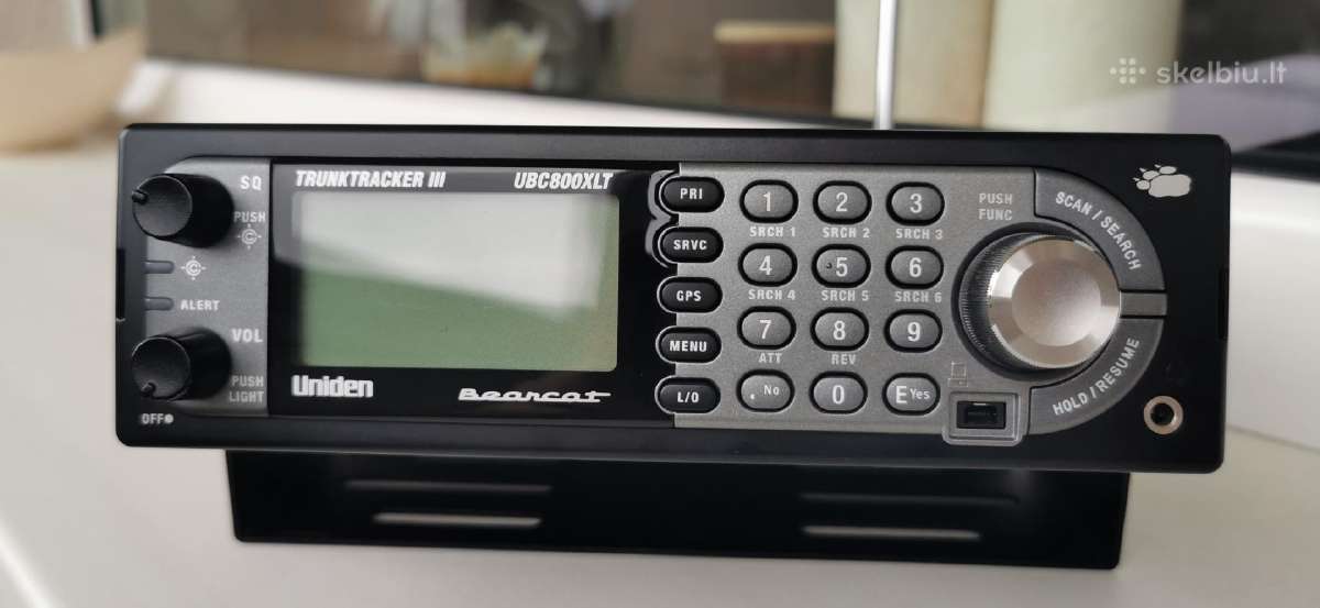 Uniden Bearcat Ubc800xlt Vhf / Uhf Radijo Skeneris - nuotraukos Nr. 3