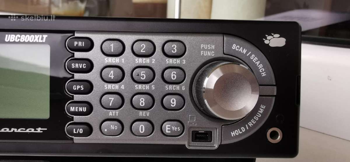 Uniden Bearcat Ubc800xlt Vhf / Uhf Radijo Skeneris - nuotraukos Nr. 4