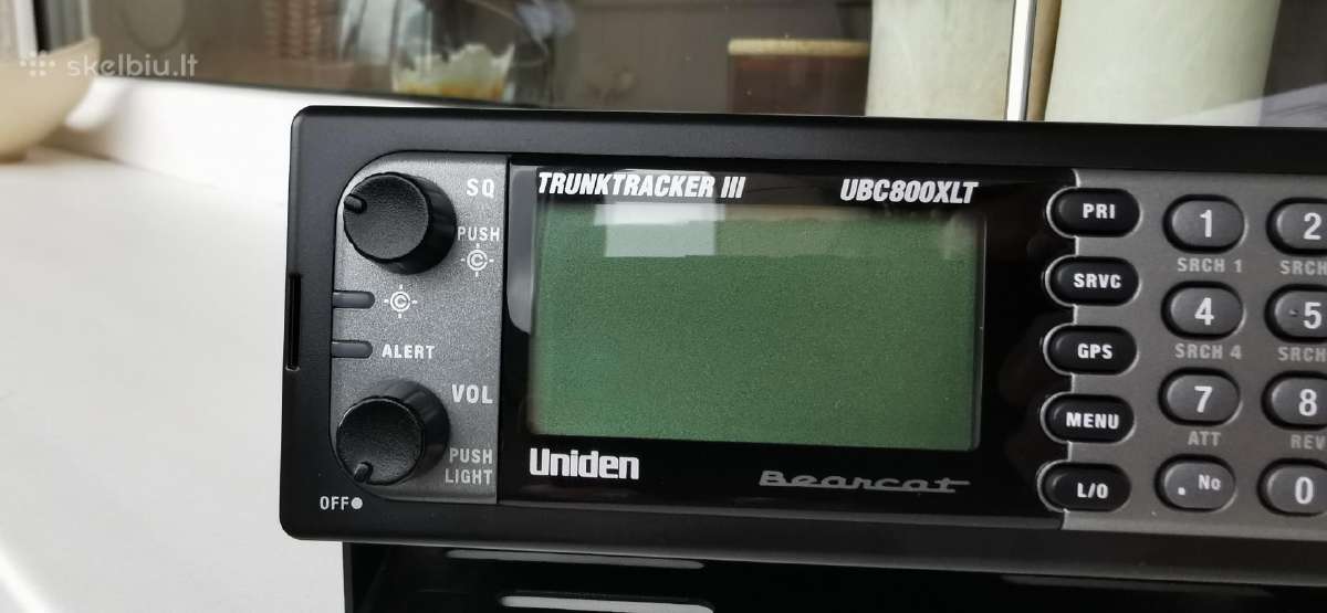 Uniden Bearcat Ubc800xlt Vhf / Uhf Radijo Skeneris - nuotraukos Nr. 5