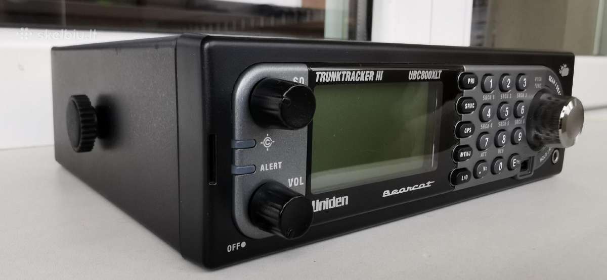 Uniden Bearcat Ubc800xlt Vhf / Uhf Radijo Skeneris - nuotraukos Nr. 14