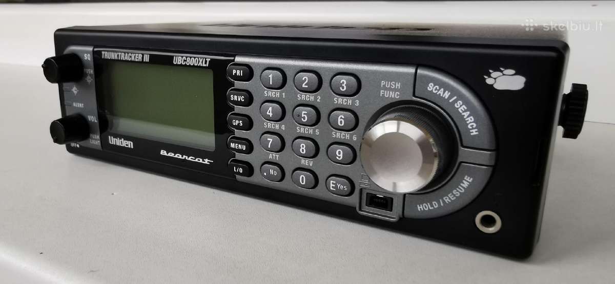Uniden Bearcat Ubc800xlt Vhf / Uhf Radijo Skeneris - nuotraukos Nr. 15