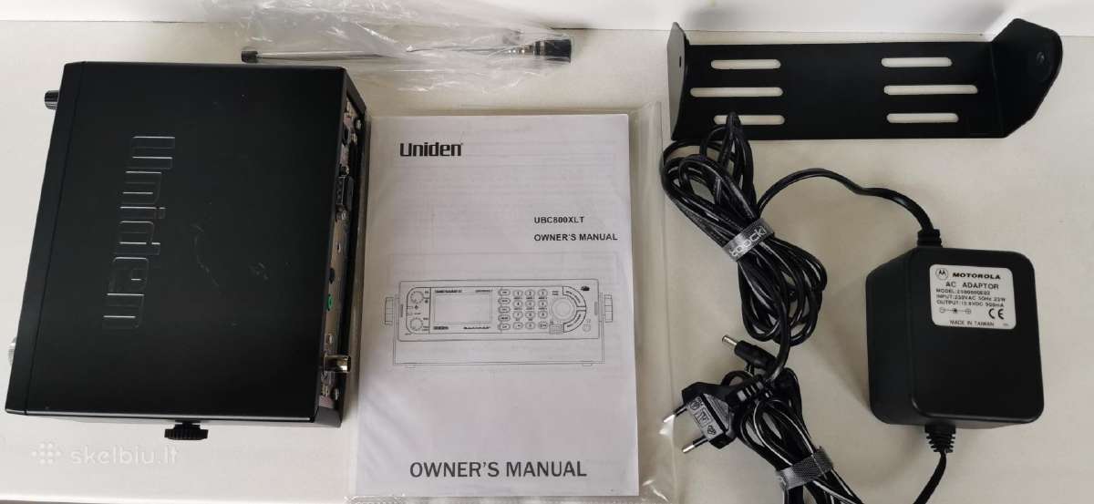 Uniden Bearcat Ubc800xlt Vhf / Uhf Radijo Skeneris - nuotraukos Nr. 16