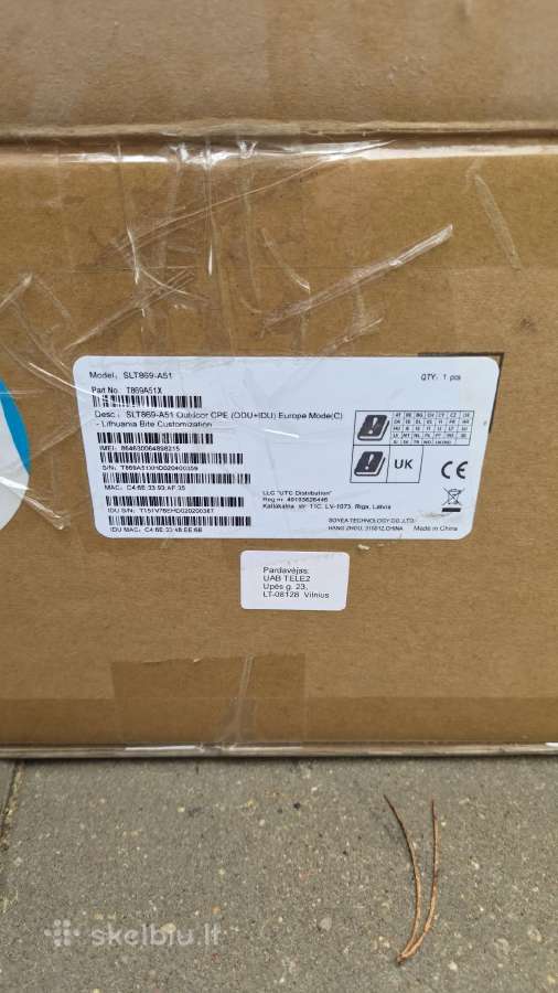 Išorinis lauko 4G modemas Cat16 Slt869-a51 Lte - nuotraukos Nr. 4