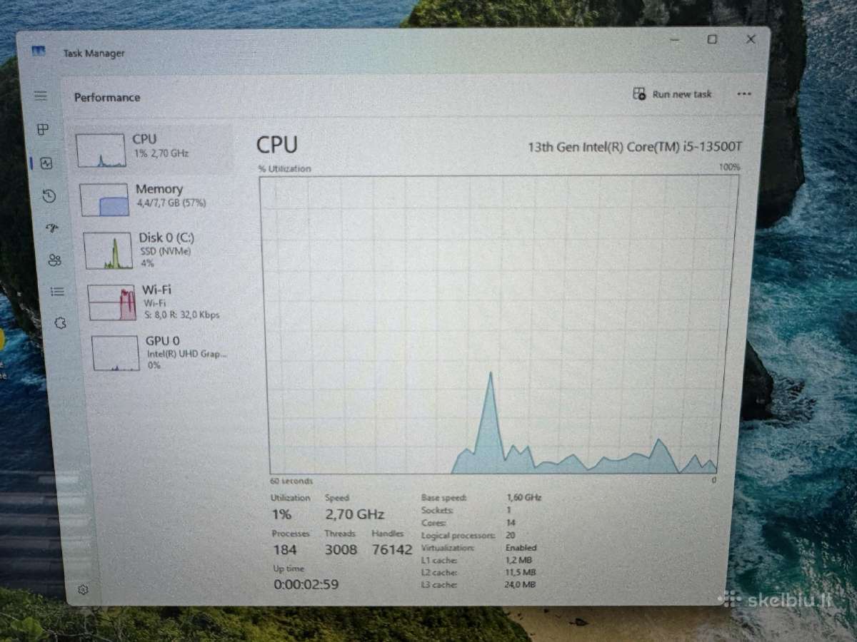 Hp Pro Mini 400 G9 i5-13500t - nuotraukos Nr. 7