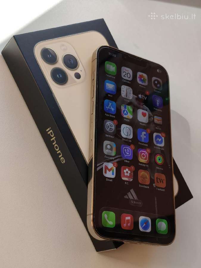 iPhone 13 Pro Max 128 GB auksinis - nuotraukos Nr. 3