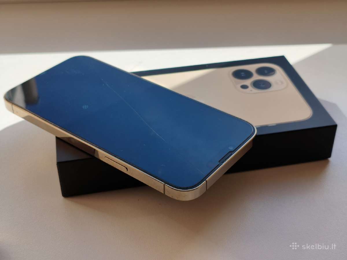 iPhone 13 Pro Max 128 GB auksinis - nuotraukos Nr. 5