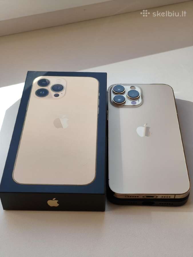 iPhone 13 Pro Max 128 GB auksinis - nuotraukos Nr. 8