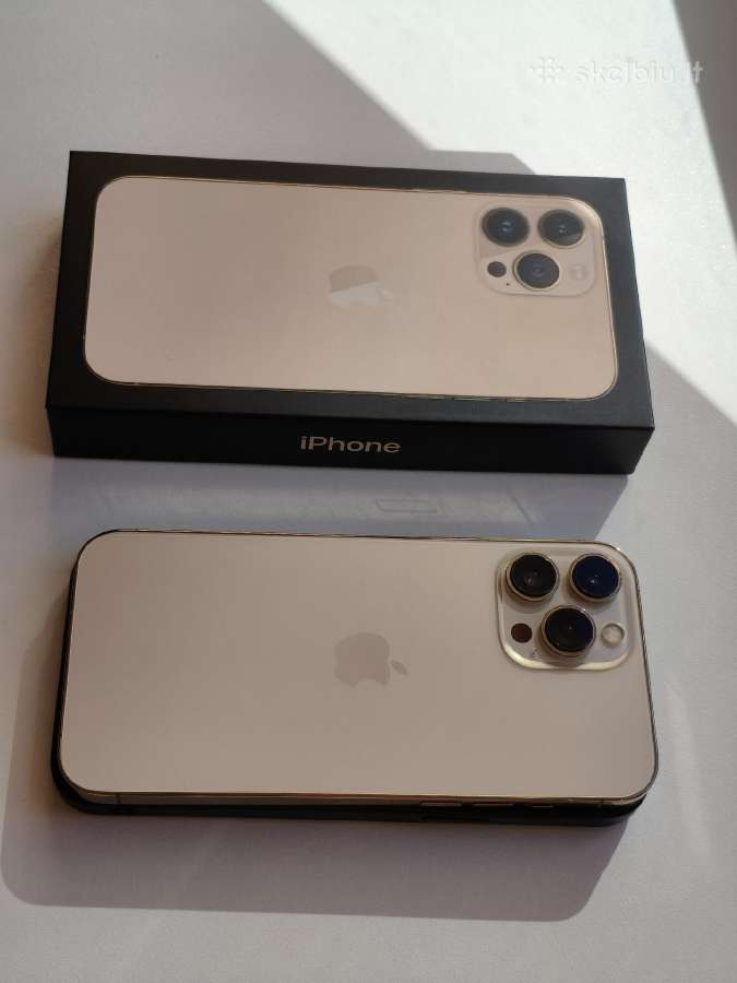 iPhone 13 Pro Max 128 GB auksinis - nuotraukos Nr. 10