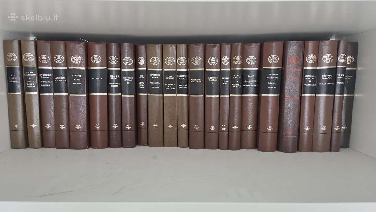 Pasaulinės literatūros bibliotekos knygos ir kt. - nuotraukos Nr. 2