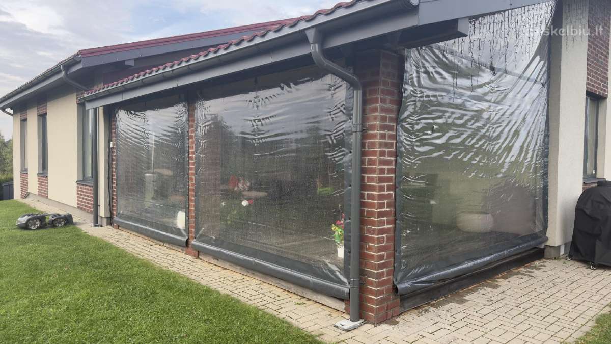 Kokybiškas terasos tentas iš 3 dalių - nuotraukos Nr. 3