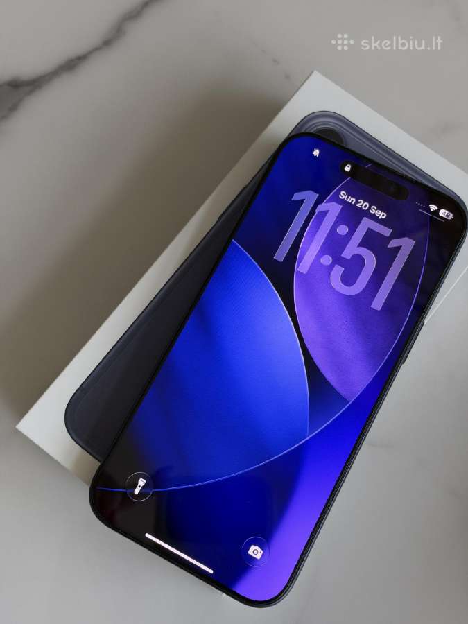 iPhone 17 pro Max blue 256gb - nuotraukos Nr. 7