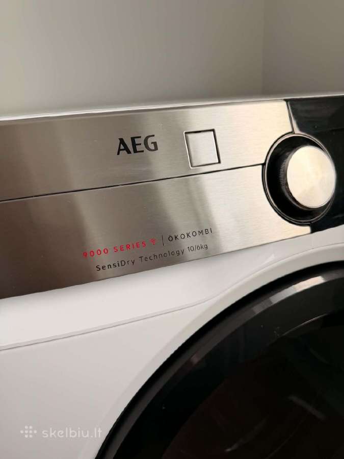 Aeg 9000 series skalbimo mašina/džiovyklė - nuotraukos Nr. 2