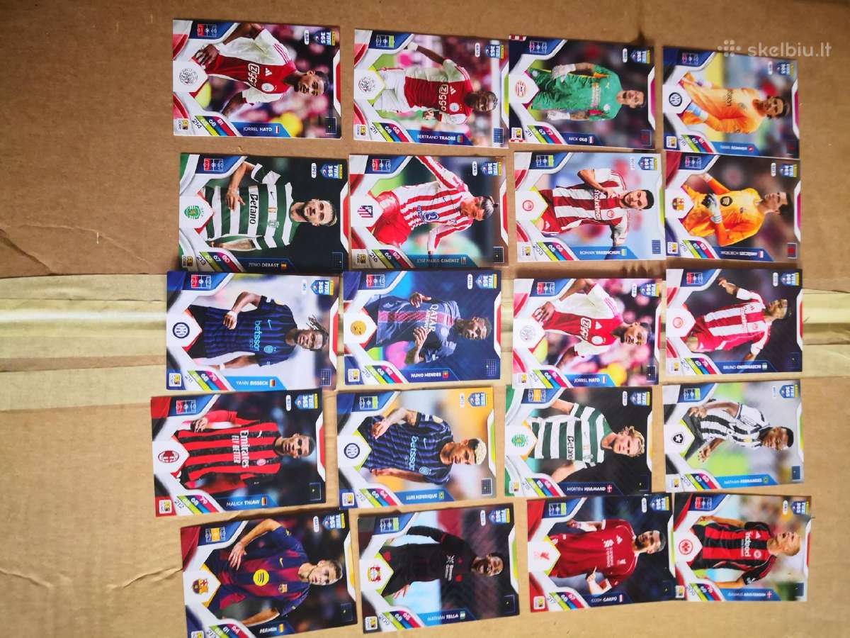 Panini Fifa365 adrenalyn XL kortelių kolekcija - nuotraukos Nr. 4