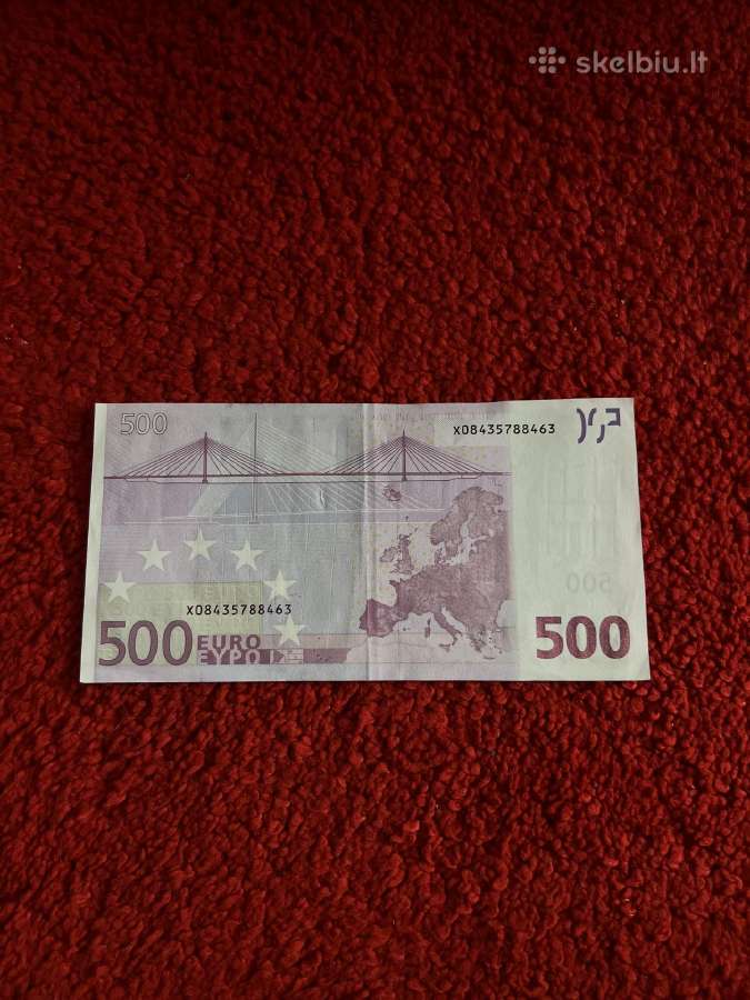 500 eurų banknotai - nuotraukos Nr. 2
