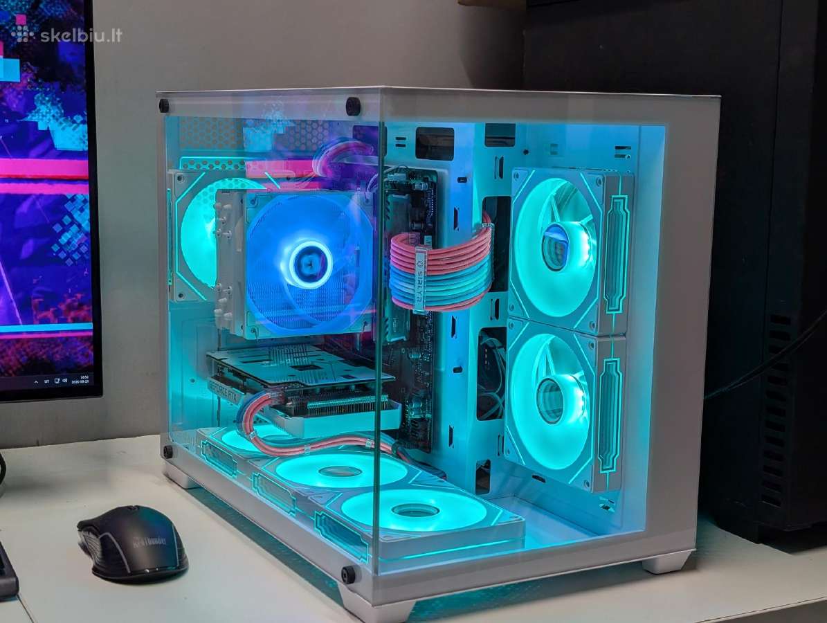 Žaidimų-mokslų Pc Ryzen 5 5600x, Rtx 3060,16gb,1tb - nuotraukos Nr. 2