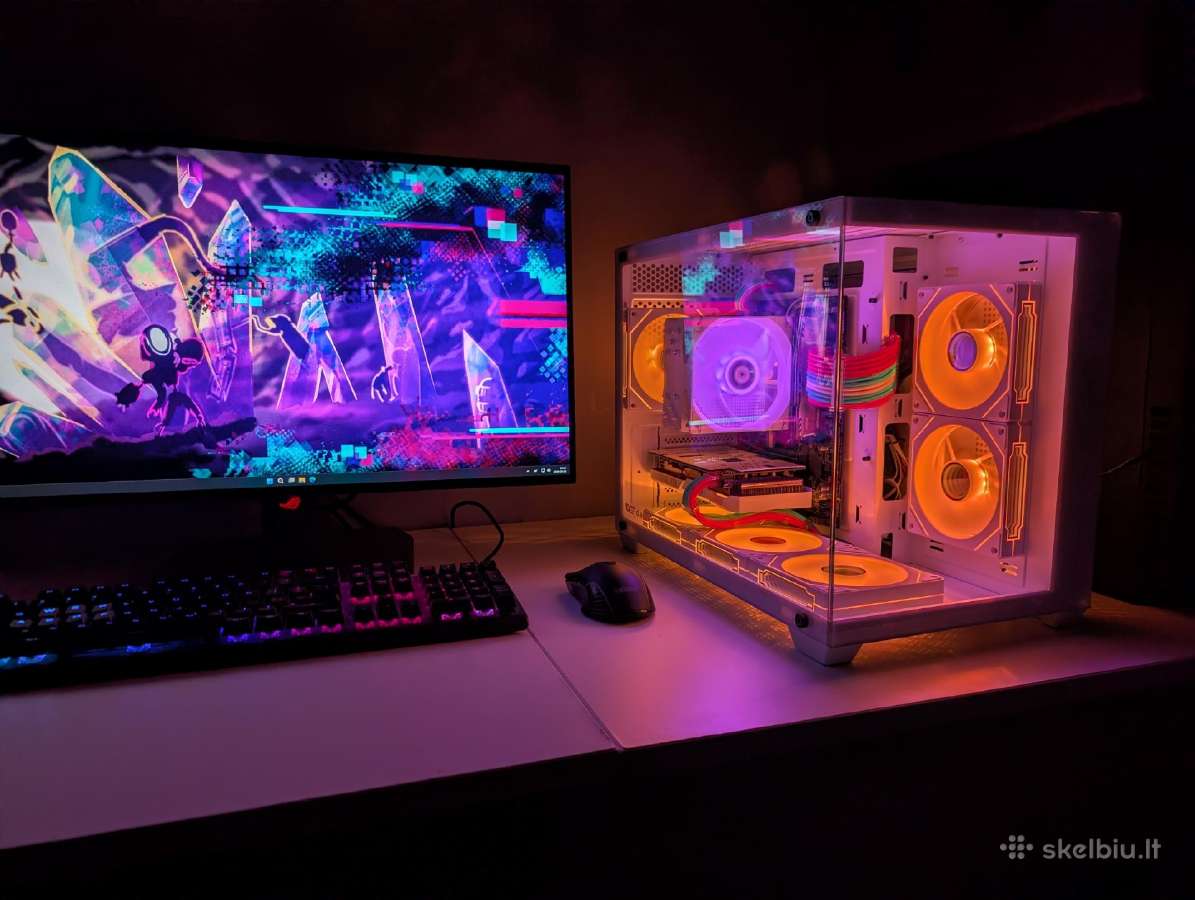 Žaidimų-mokslų Pc Ryzen 5 5600x, Rtx 3060,16gb,1tb - nuotraukos Nr. 3