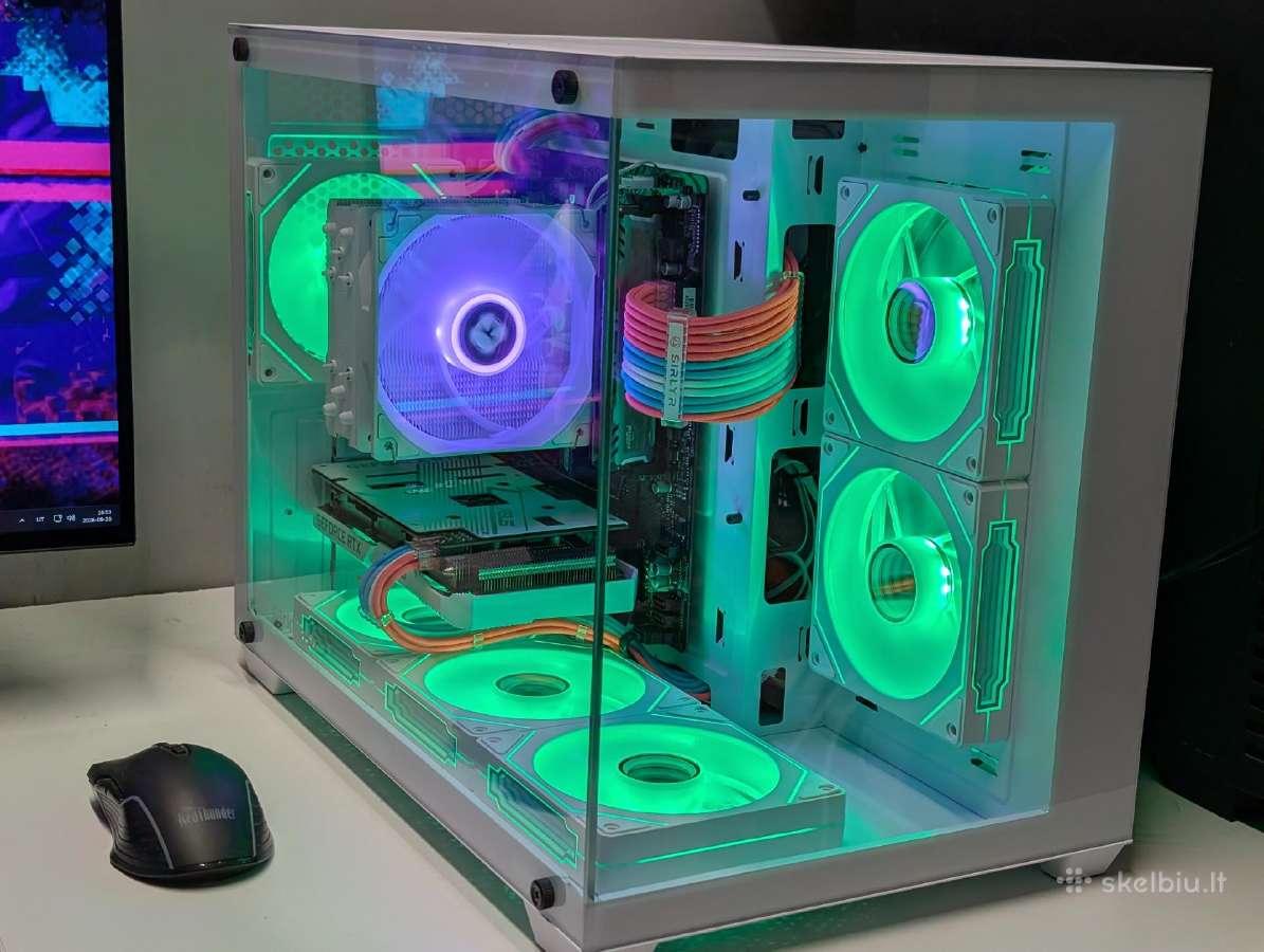 Žaidimų-mokslų Pc Ryzen 5 5600x, Rtx 3060,16gb,1tb - nuotraukos Nr. 6