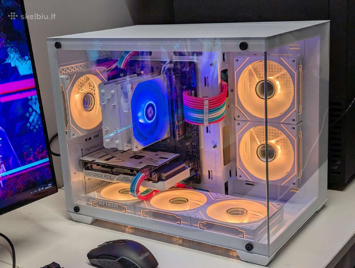 Žaidimų-mokslų Pc Ryzen 5 5600x, Rtx 3060,16gb,1tb - nuotraukos Nr. 7
