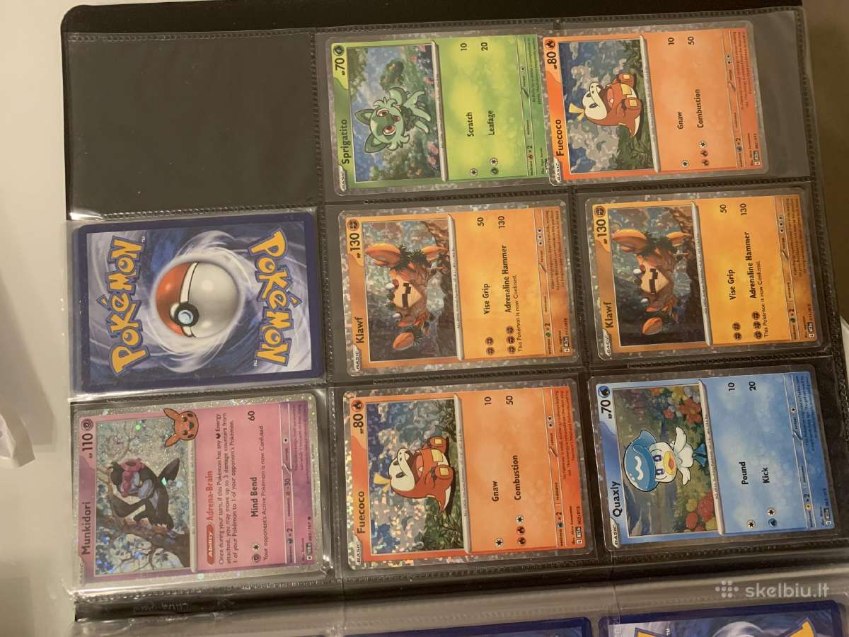 Pokemon Binder Albumas + kortelės - nuotraukos Nr. 4