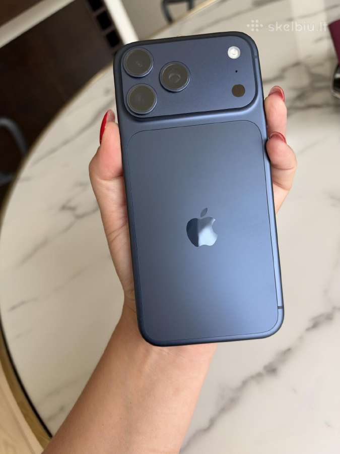 iPhone 17 pro Max blue 256gb - nuotraukos Nr. 9