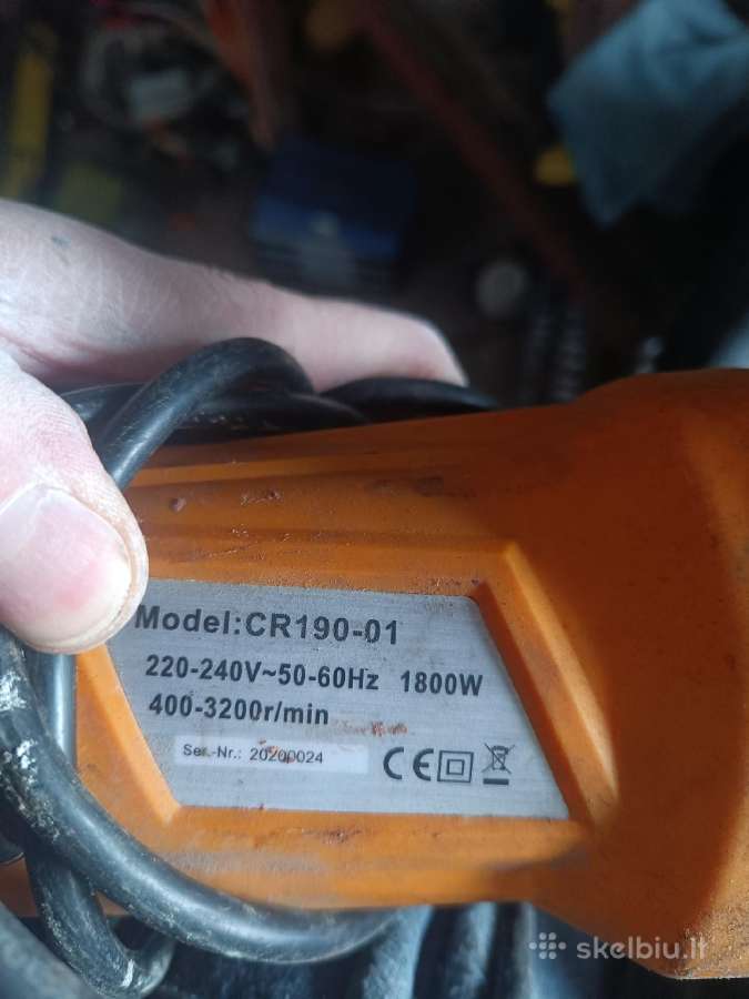 Poliravimo mašinele 1800w - nuotraukos Nr. 6