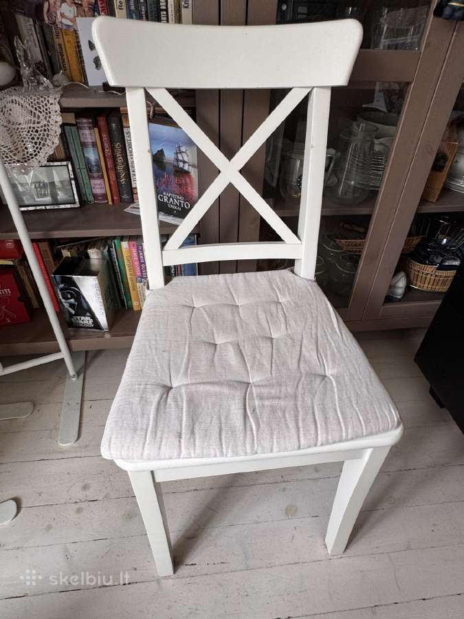 Ikea Rosentorp valg.stalas ir 4 kėdės - nuotraukos Nr. 3